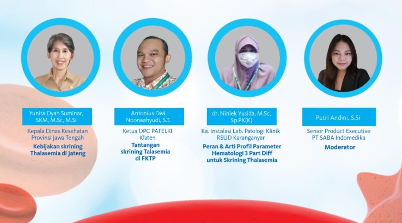 Sertifikat Webinar “Fight for Zero Thalassemia In Indonesia”